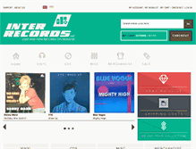 Tablet Screenshot of interrecords.net